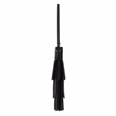 The Sak Cypress Tassel Dangle - Leather - Black