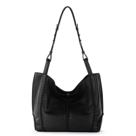The Sak Los Feliz Medium Tote - Leather - Black